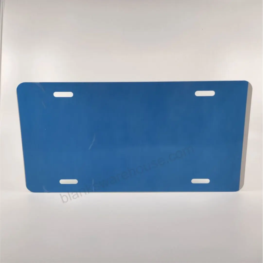 Dye Sublimation Auto License Plate Blanks with PVC -100PCs .032