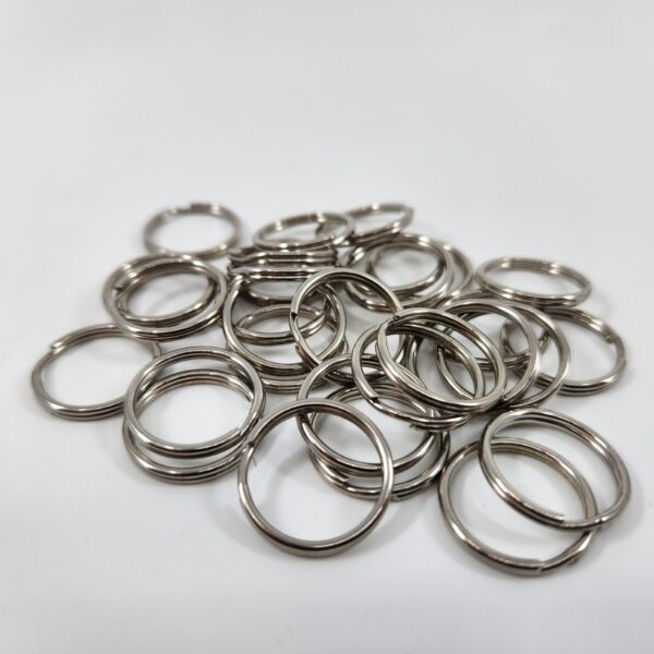 1" x 3" Key Chains - White (50 Pieces) - Image 2