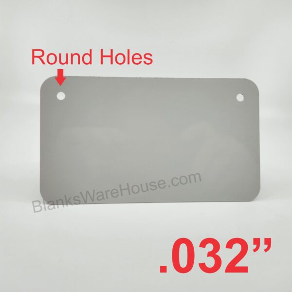 Motorcycle Plate 4" x 7" / .032" - 30 pieces